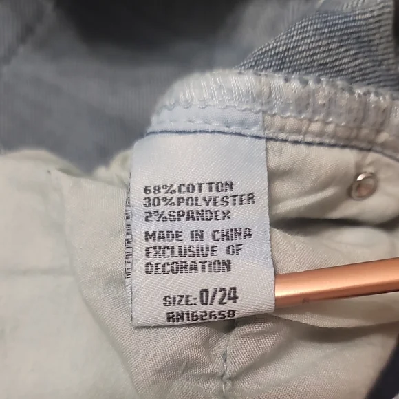 Telepatia Blue Embroidered Wide Leg Jeans - Picture 6 of 6